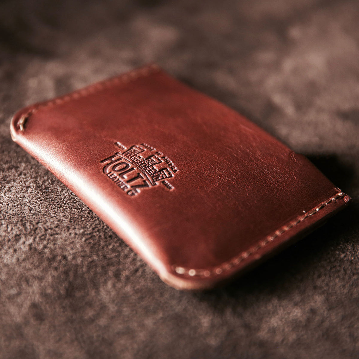 The Officially Licensed Marine Corps Bradford Front Pocket Double Sleeve Fine Leather Wallet