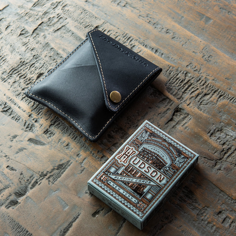Theory 11 Hudson Card Deck With Fine Leather Card Sleeve
