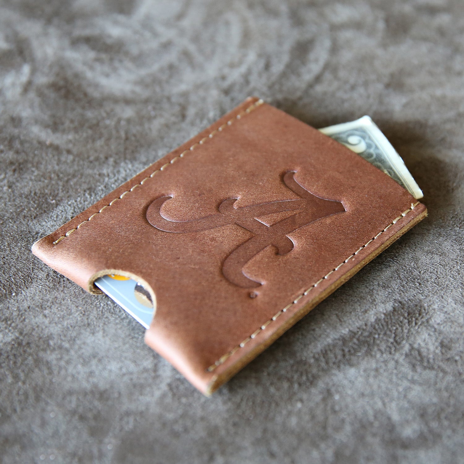 The Big Dixie Personalized Fine Leather BiFold Wallet