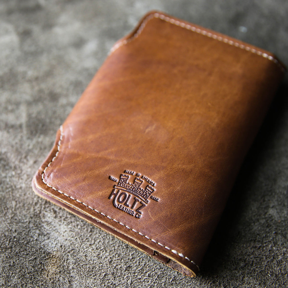 Your Logo + Our Leather - The Logbook Fine Leather Field Notes Moleskine Wallet Pocketbook Cover - Custom Logo and Corporate Gifitng