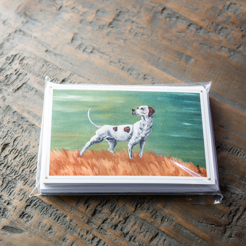 Brown Hound Dog Stationery Set Of 4 By Madison Holtz Butler