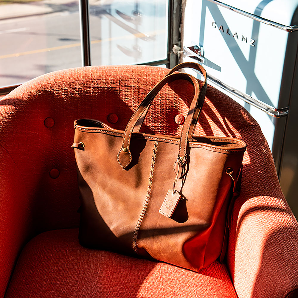 The Maria Fine Leather Tote Bag