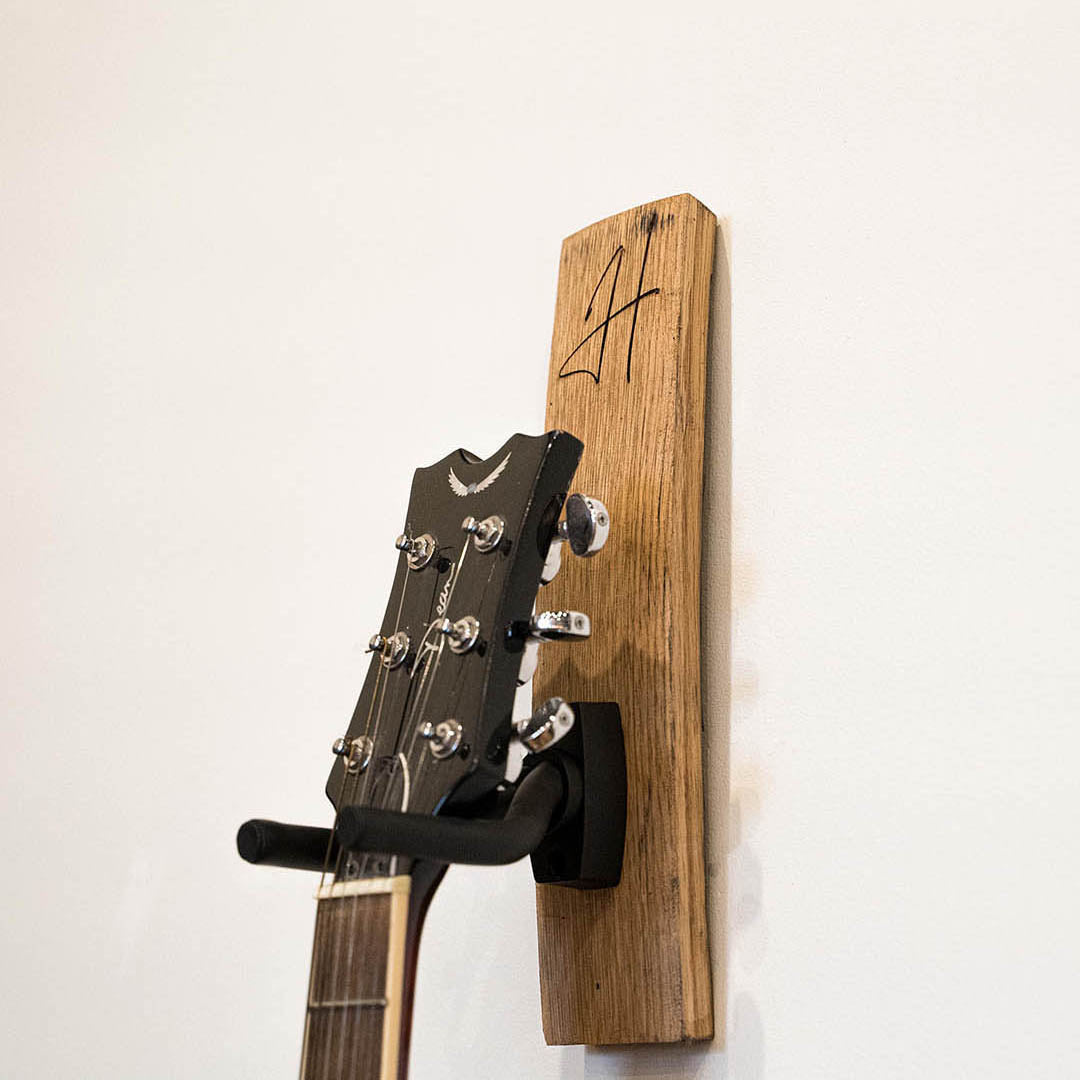 DIY Wall Mount Guitar Holder