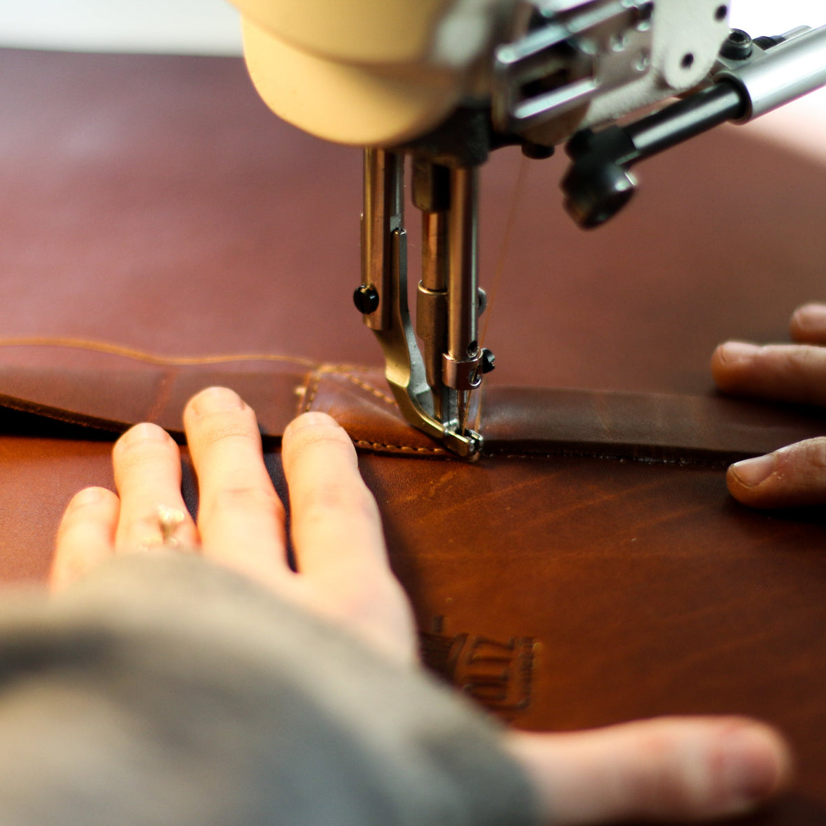 Your Logo + Our Leather - The Vintage Overnighter Bag Personalized Fine Leather Overnight Bag - Custom Logo and Corporate Gifting