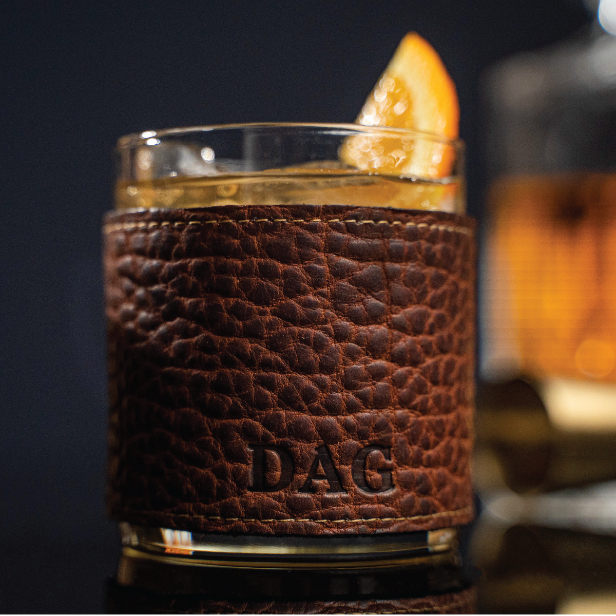 The Gentleman ~ Groomsmen Whiskey Glass Gift Set for Wedding Party Groomsmen Gifts