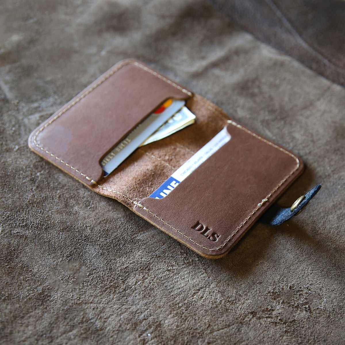 The Officially Licensed Alabama Doolittle Fine Leather Snap Closure Wallet BiFold