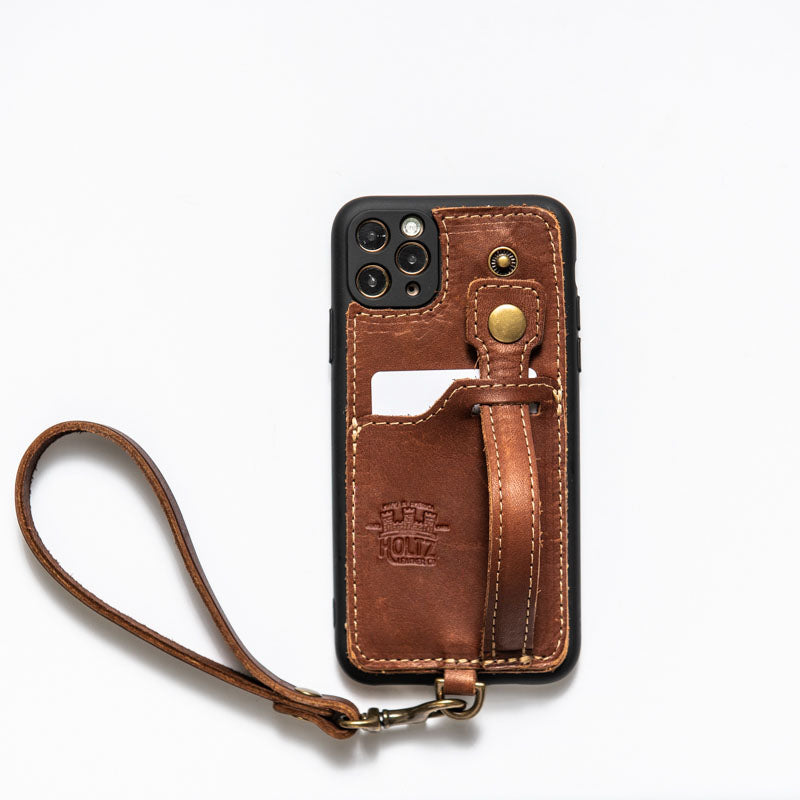 The Switch 4-in-1 Leather Phone Case - Wallet, Kickstand & Loop for iPhone , 13 Pro Max / Plumat Holtz Leather