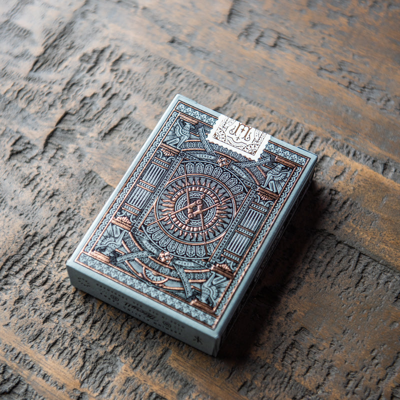 Theory 11 Hudson Card Deck With Fine Leather Card Sleeve