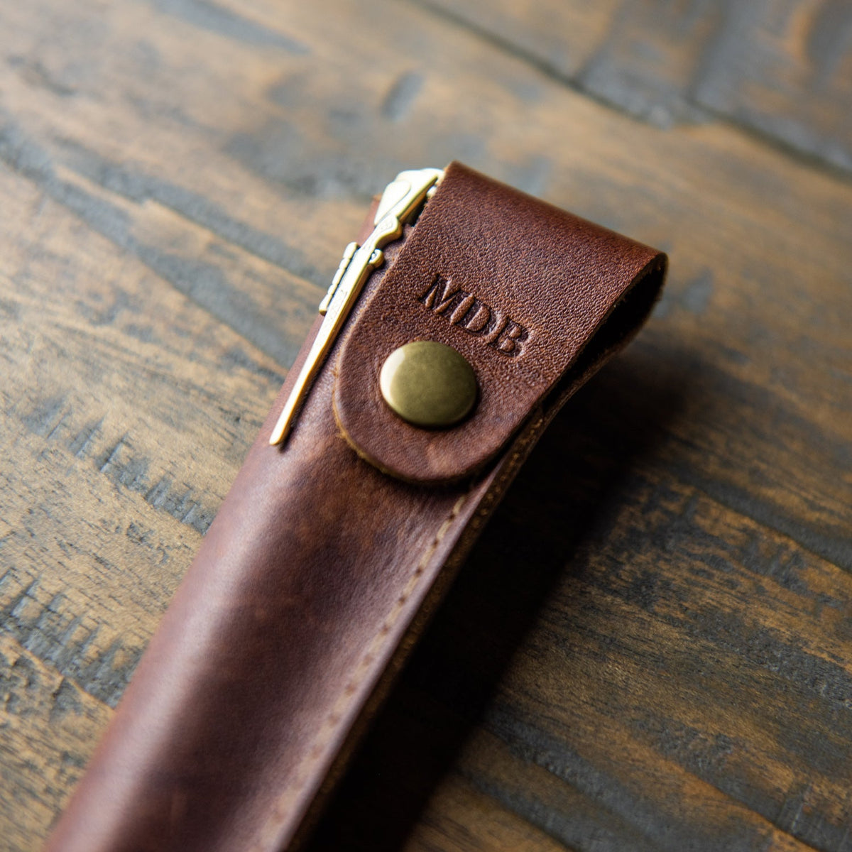 Bethlehem Olive Wood .30 Caliber Bolt Action Pen + Pen Sleeve - Holtz Leather