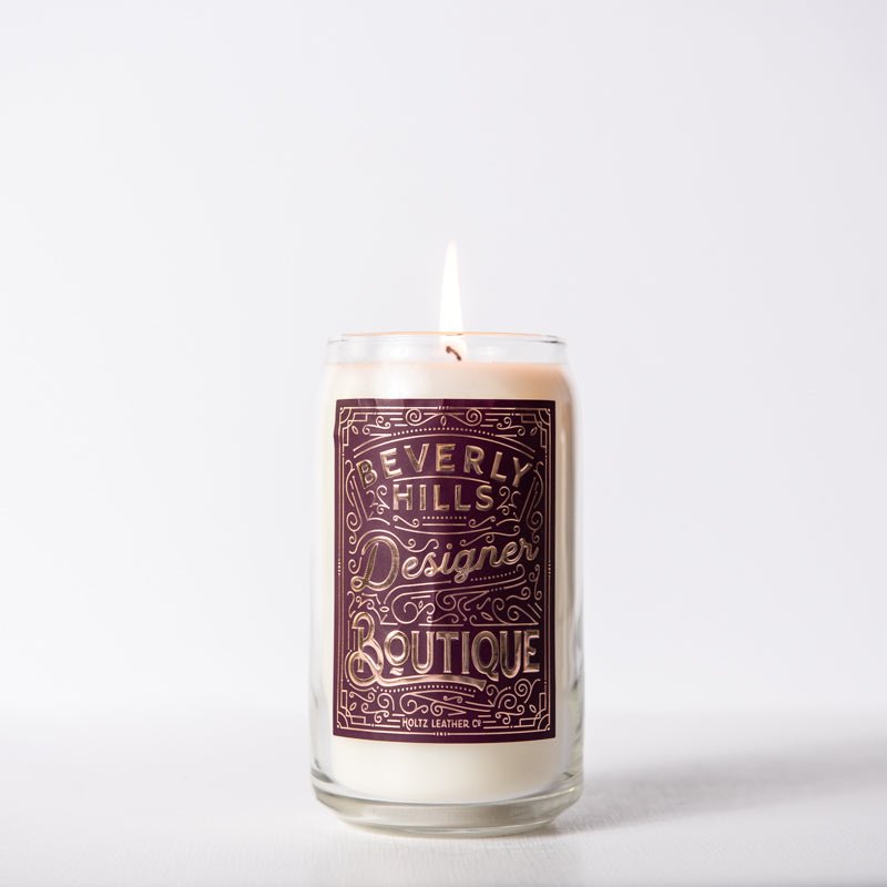 Beverly Hills Designer Boutique Candle - Holtz Leather