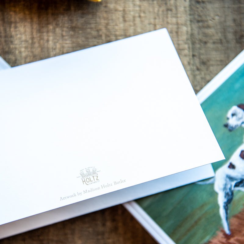 Brown Hound Dog Stationery Set Of 4 By Madison Holtz Butler - Holtz Leather