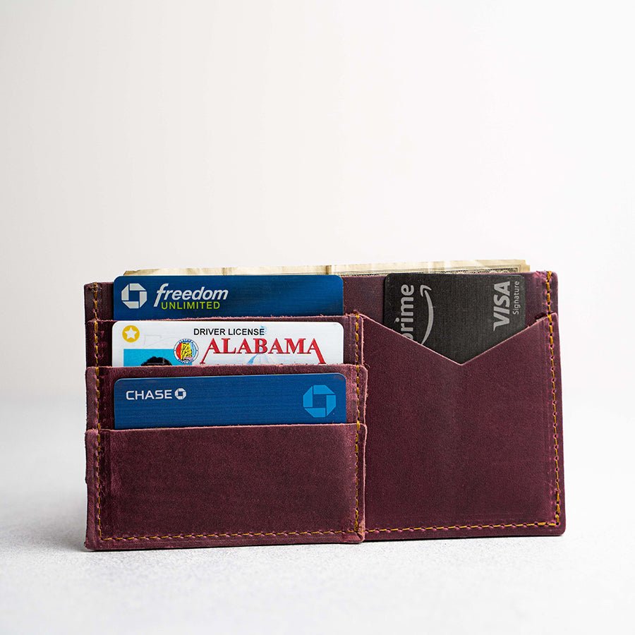 Fine Leather Insert Wallet for Purse or Handbag - Holtz Leather