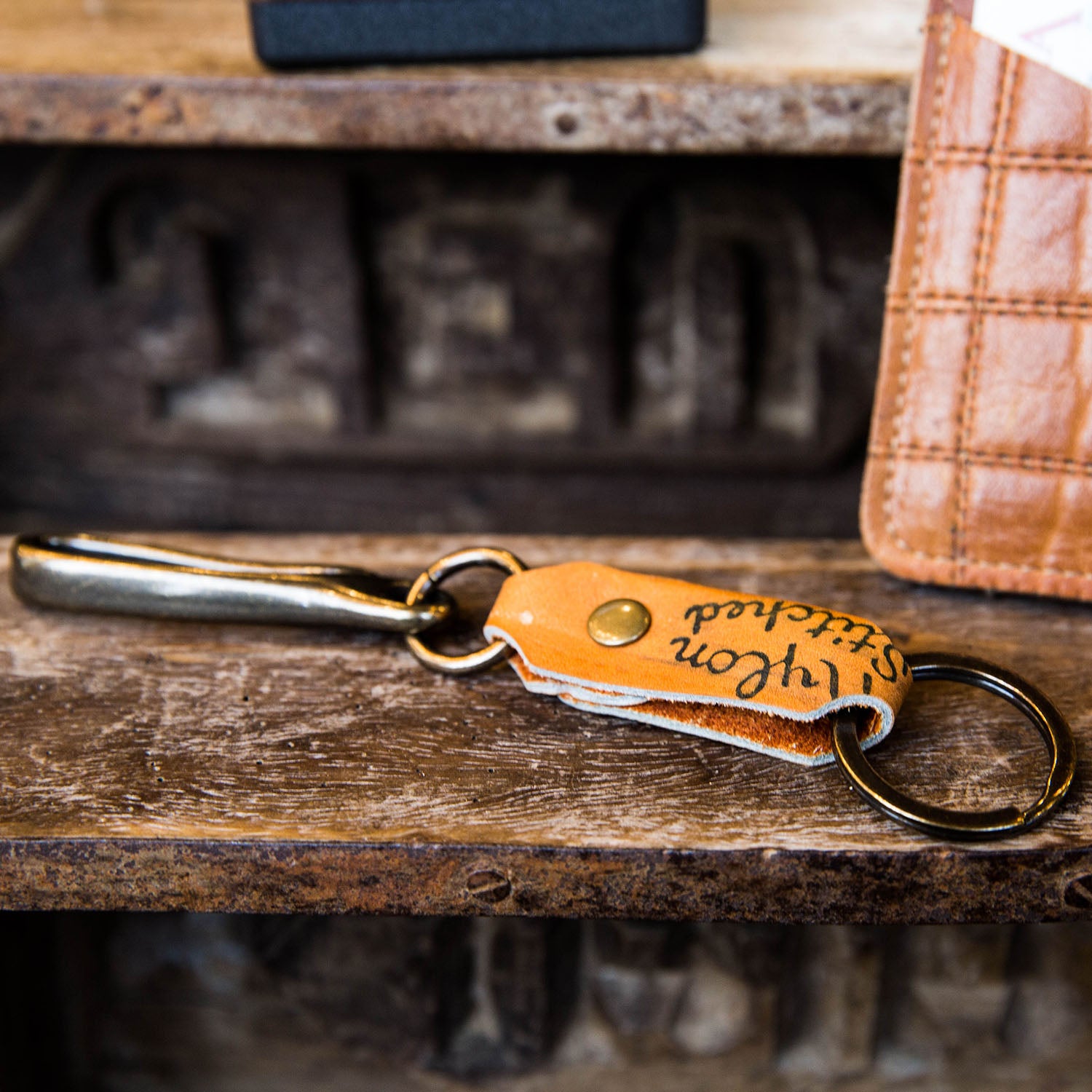 Baseball leather keychain hotsell