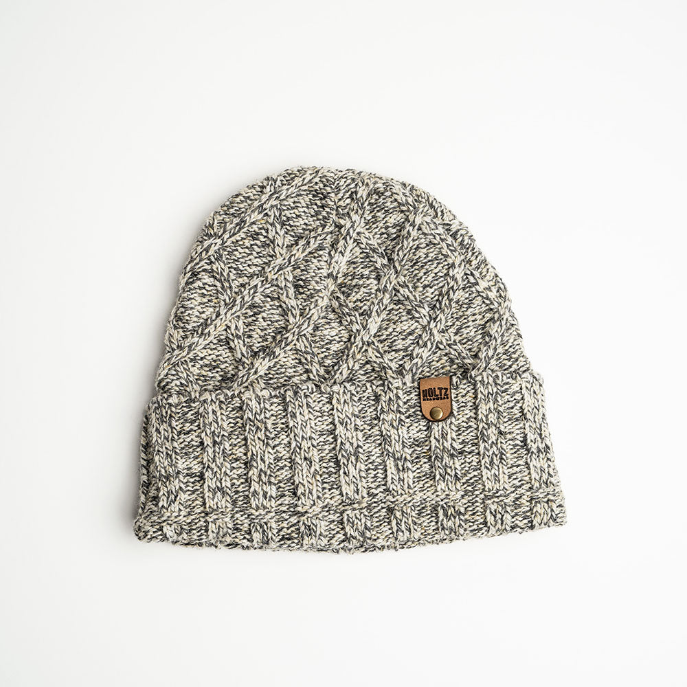 Artex Eco-Ragg Wool Cable Knit Cuff Beanie - J83L7XCBL - with YOUR LOGO customized