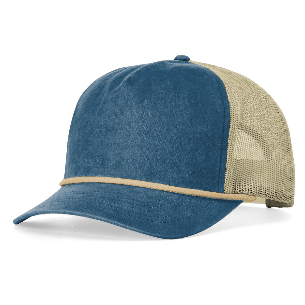 Richardson 939 Bachelor Unstructured Snapback Custom Leather Patch Rope Hat with YOUR LOGO