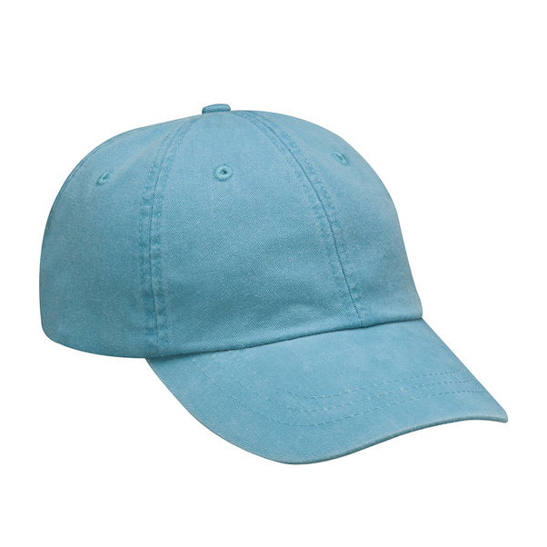 Adams 969 Unstructured Custom Leather Patch Cap with YOUR LOGO