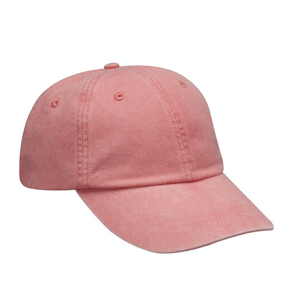 Adams 969 Unstructured Custom Leather Patch Cap with YOUR LOGO