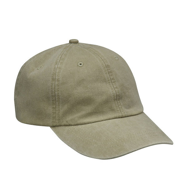 Adams 969 Unstructured Custom Leather Patch Cap with YOUR LOGO