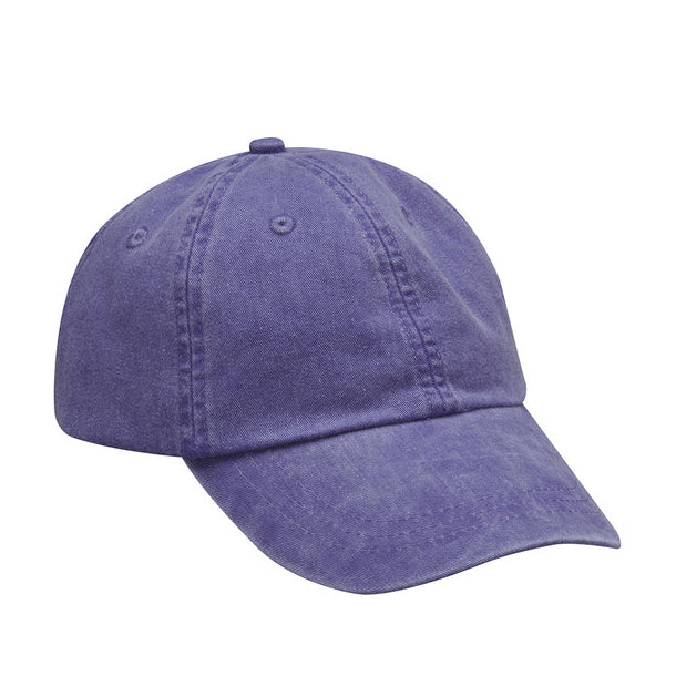 Adams 969 Unstructured Custom Leather Patch Cap with YOUR LOGO