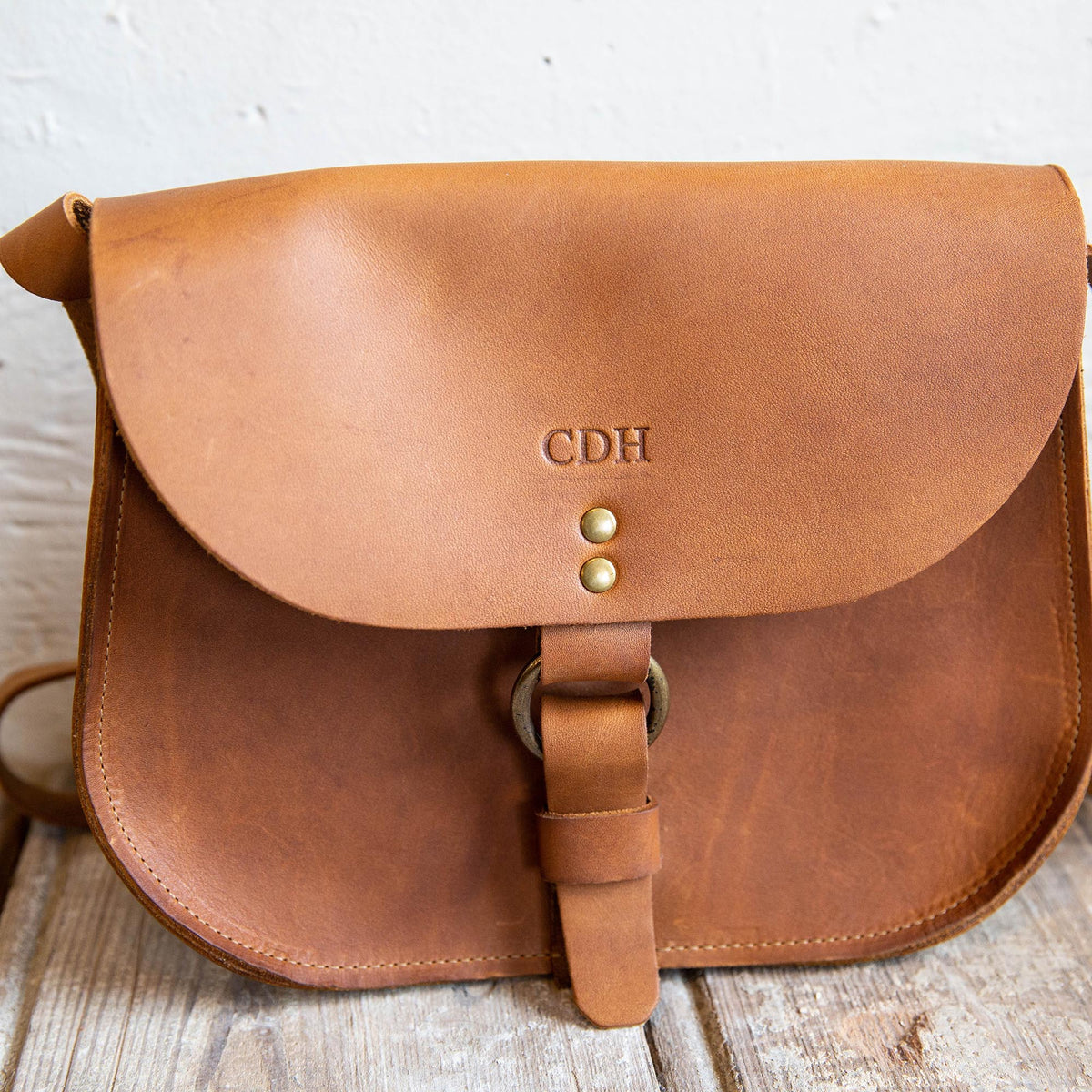 The Derby Crossbody Fine Leather Purse