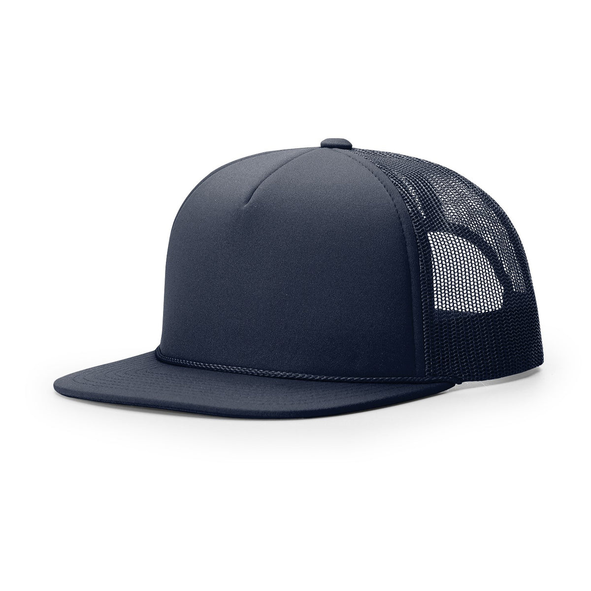 Richardson 113 Custom Leather Patch Foam Trucker Hat with YOUR LOGO – Customized