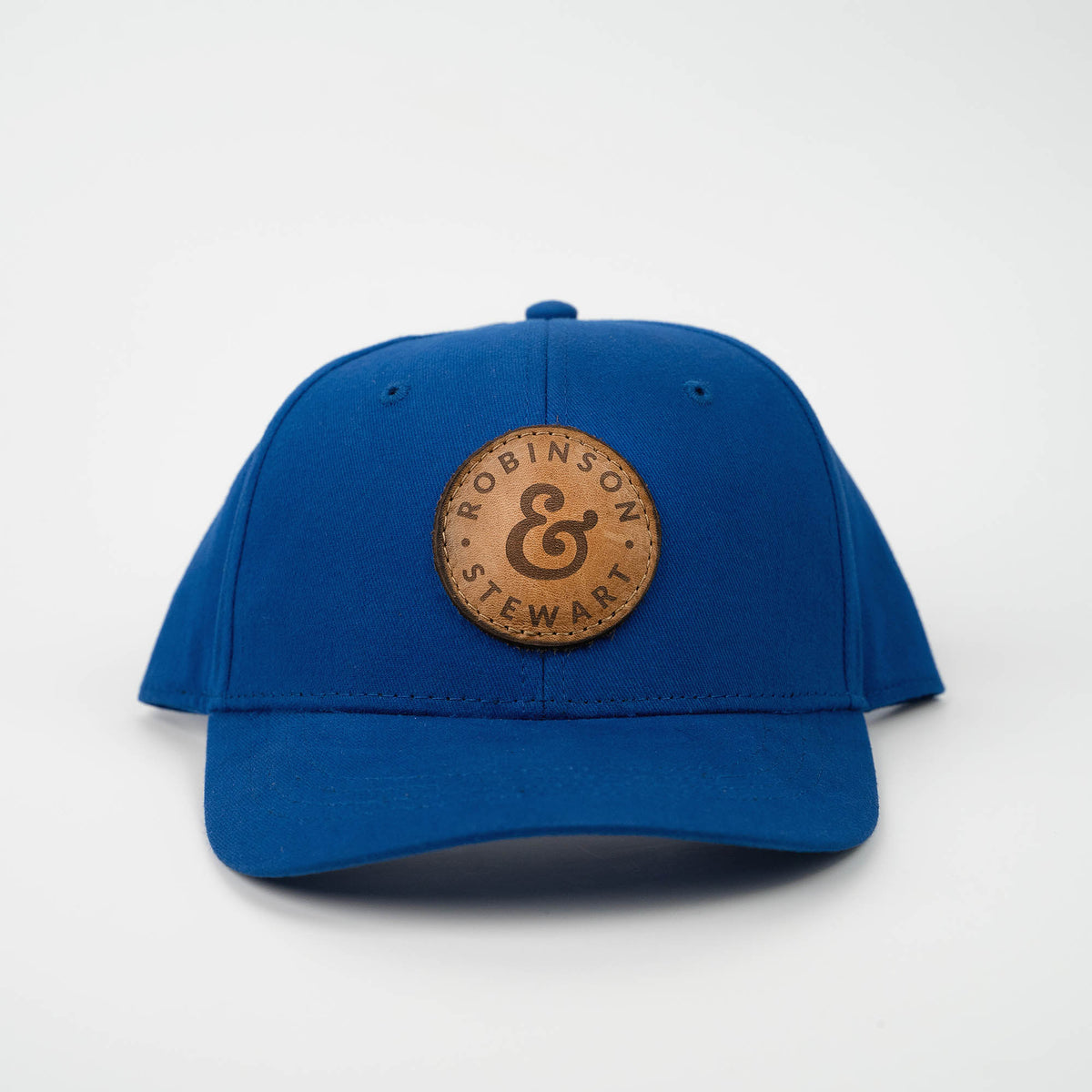 OTTO Youth 6 Panel Baseball Cap - Custom Leather Patch Kids Hat