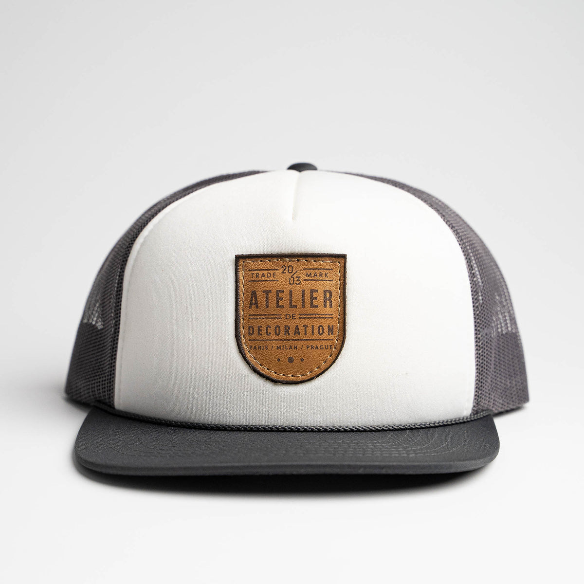 Richardson 113 Custom Leather Patch Foam Trucker Hat with YOUR LOGO – Customized
