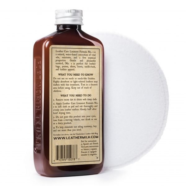 Leather Care Liniment No. 1 – Premium Leather Conditioner – Chamberlain Leather MILK - Holtz Leather