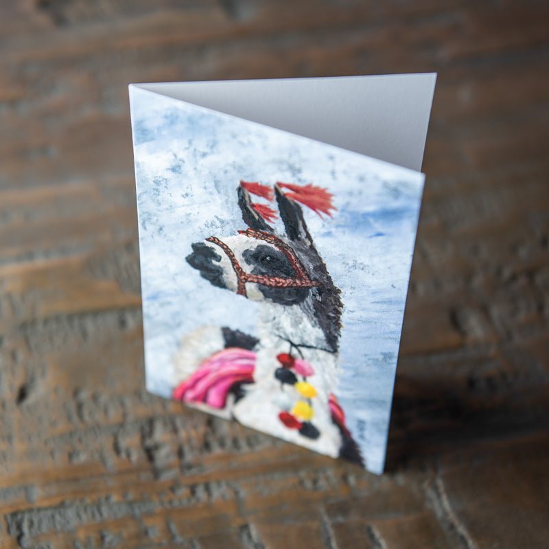 Llama Stationery Set Of 4 By Madison Holtz Butler - Holtz Leather