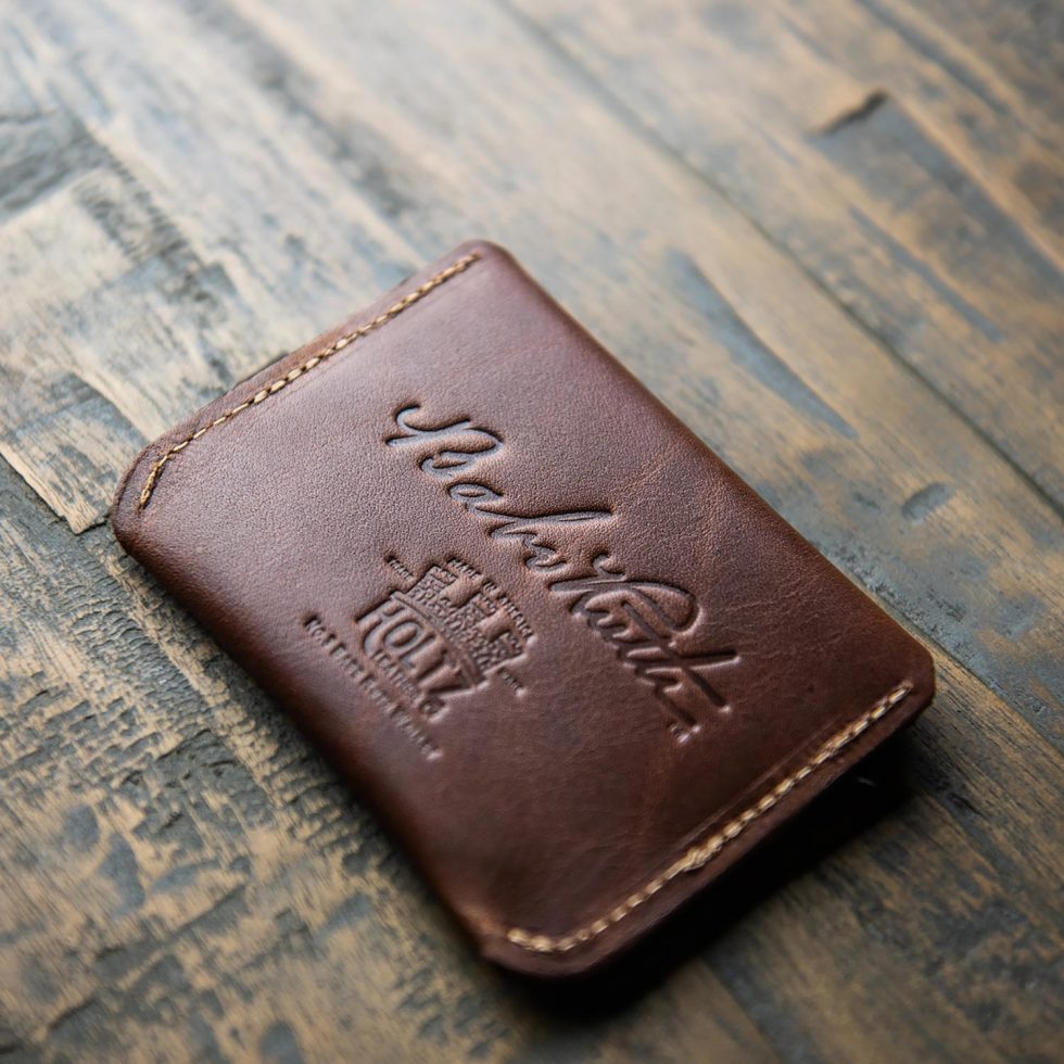 No. 3 Babe Ruth – Personalized Leather Front Pocket Wallet - Holtz Leather