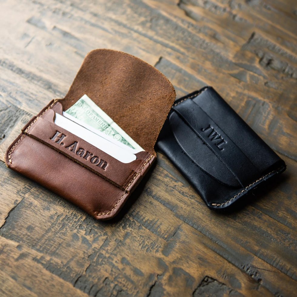 No. 3 Babe Ruth – Personalized Leather Front Pocket Wallet - Holtz Leather