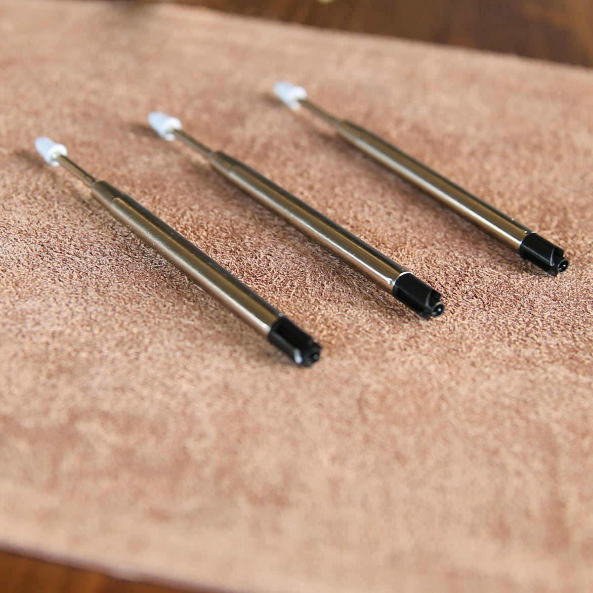 Parker Style Ballpoint Refills For Bolt Action Pens - Set of 3 - Holtz Leather