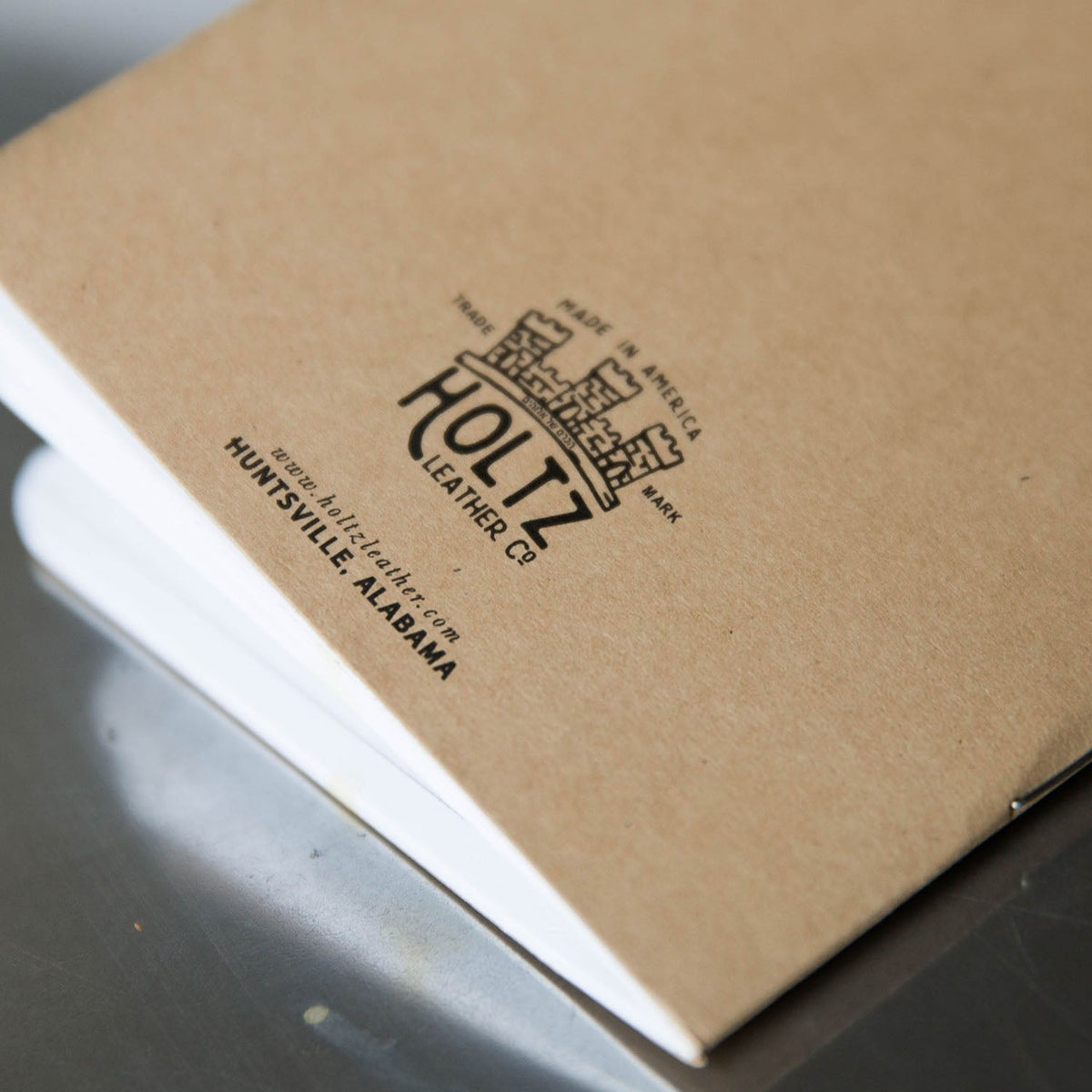 Set of 3 Brand Book Notepads with Lined Paper; Replacement for Field Notes and Moleskine - Holtz Leather