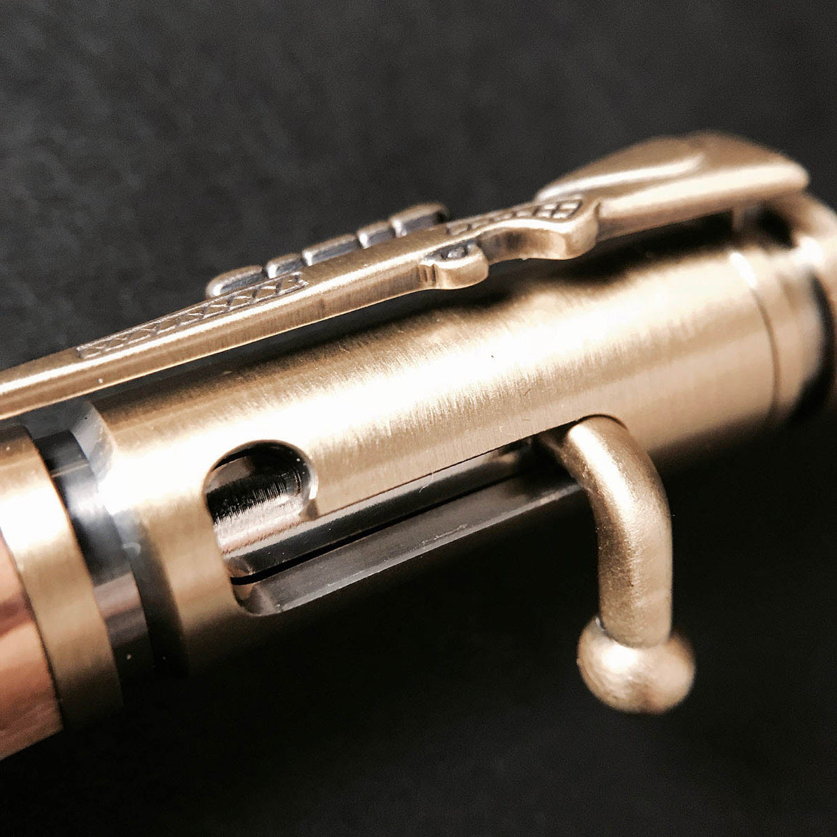 Tennessee Whiskey Barrel .30 Caliber Bolt Action Pen + Pen Sleeve - Holtz Leather