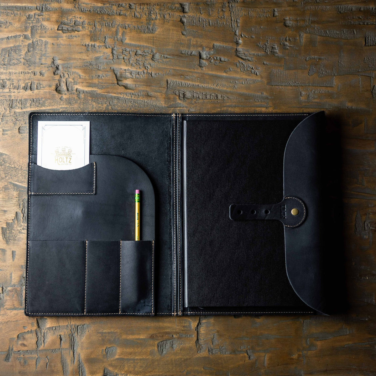 The Artisan Personalized Fine Leather A4 Moleskine Journal, Diary, Hard Cover Notebook, Sketchbook - Holtz Leather
