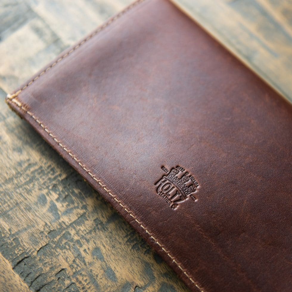 The Betty Jean Women’s Fine Leather Envelope Clutch Pocketbook Wallet - Holtz Leather