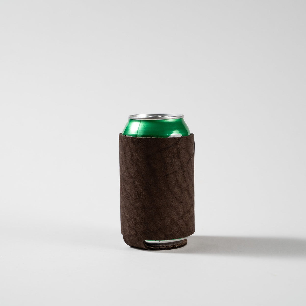 The Blitz Can Coozie - Bison Full - Grain Leather - Holtz Leather