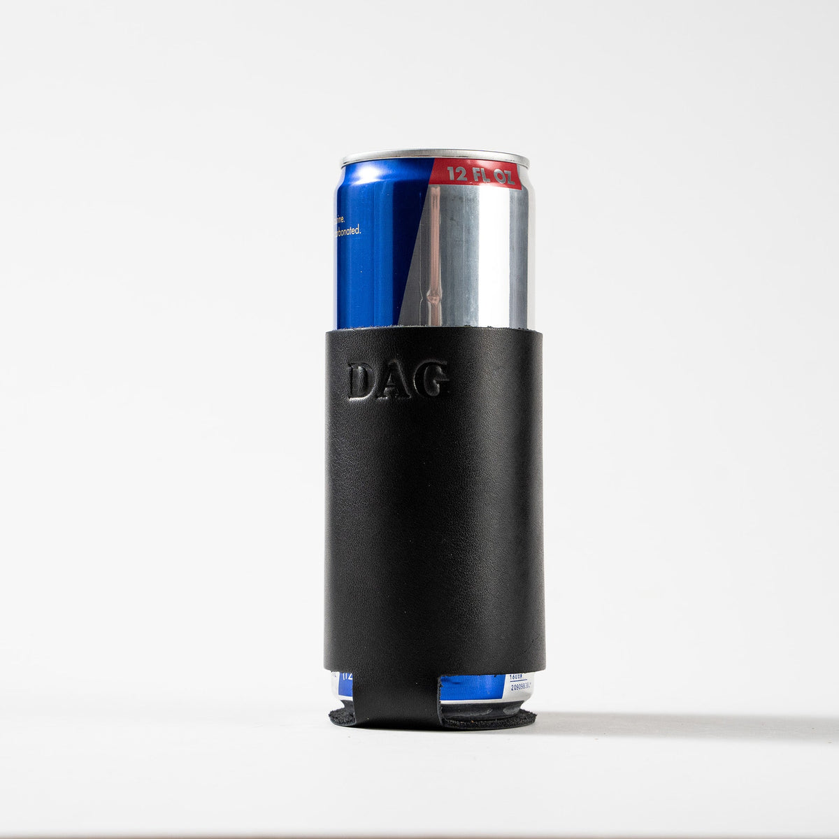 The Blitz Can Coozie - Full - Grain Leather - Holtz Leather