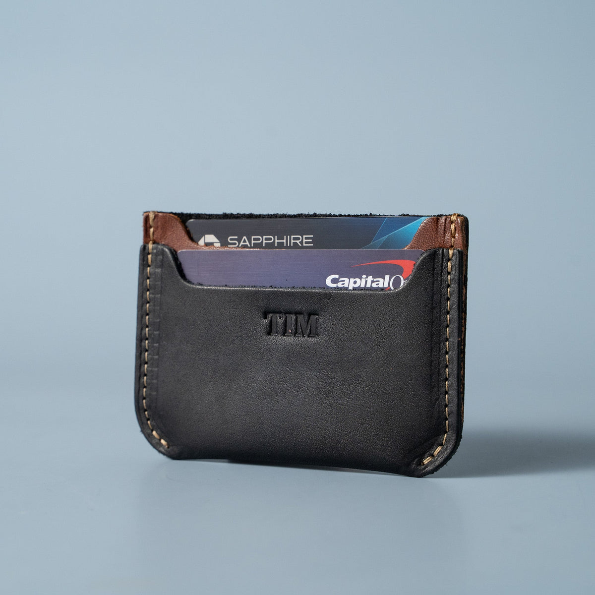 The Bradford Front Pocket Double Sleeve Fine Leather Wallet - Holtz Leather
