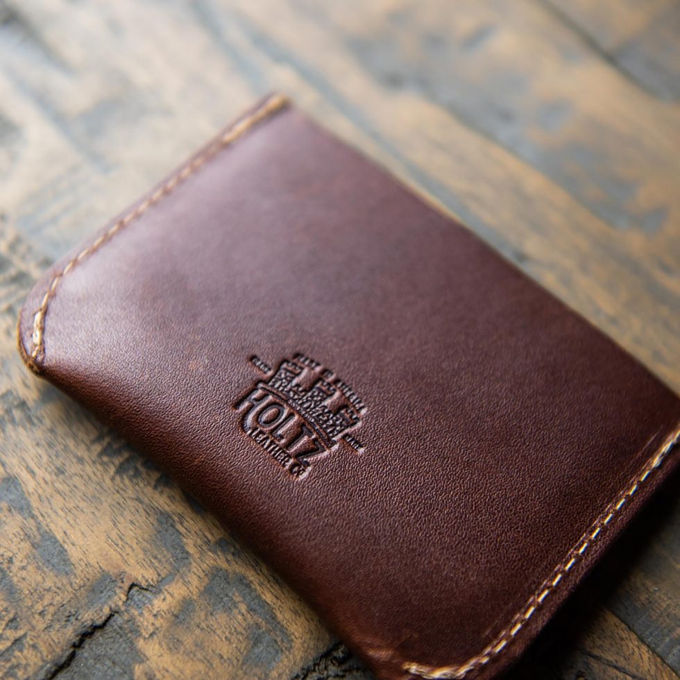 The Bradford Front Pocket Double Sleeve Fine Leather Wallet - Holtz Leather