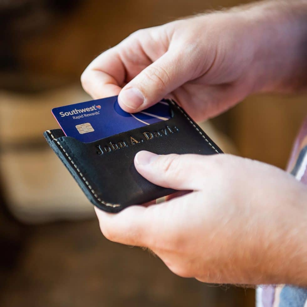 The Bradford Front Pocket Double Sleeve Fine Leather Wallet - Holtz Leather