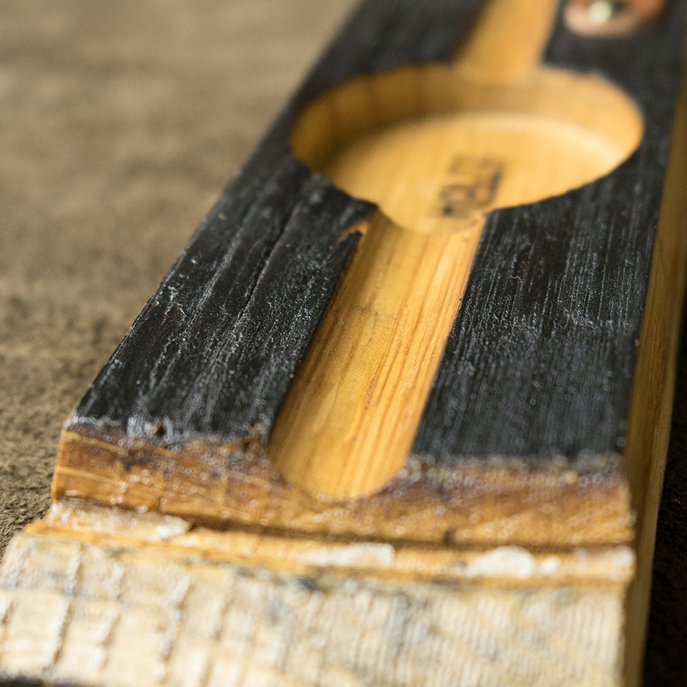 The Cuban Personalized Tennessee Whiskey Barrel Cigar Holder with Ashtray - Holtz Leather