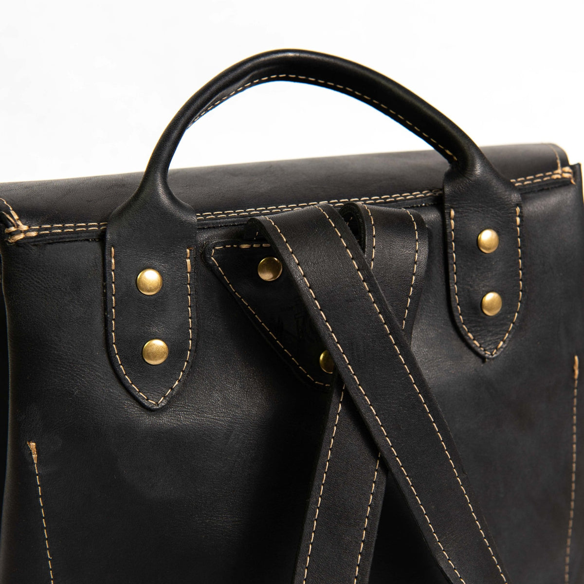 The Emerson Pack Fine Leather Backpack Purse - Holtz Leather