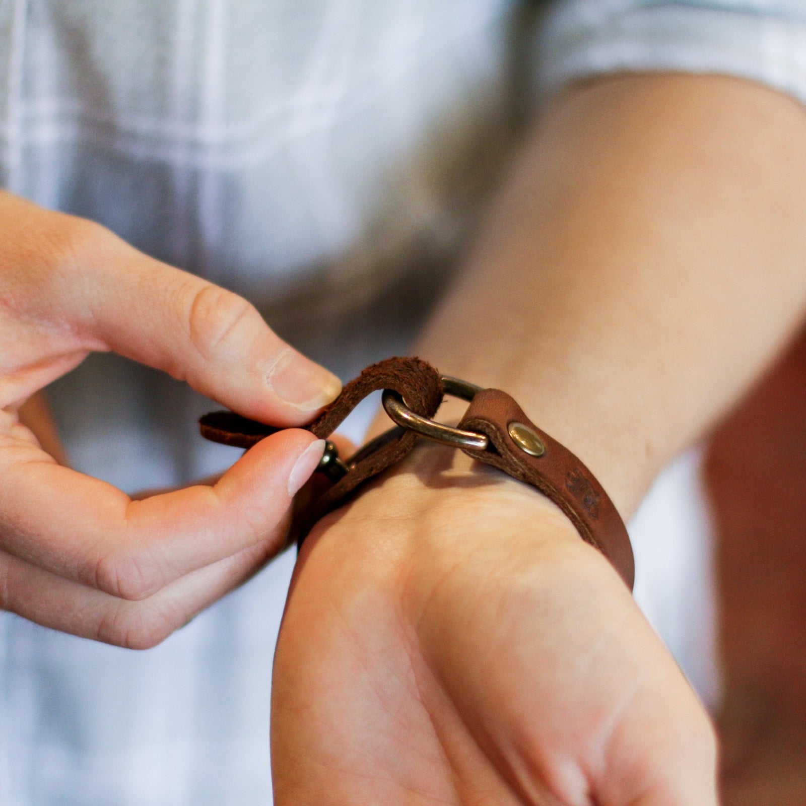 The Field Bracelet Fine Leather Bracelet - Holtz Leather
