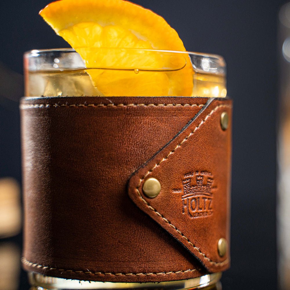 The Gentleman ~ Groomsmen Whiskey Glass Gift Set for Wedding Party Groomsmen Gifts - Holtz Leather