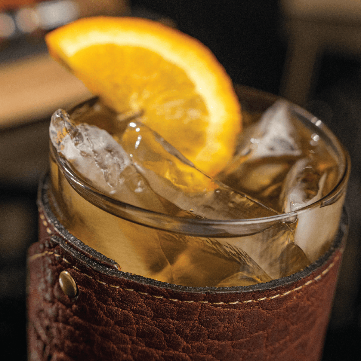 The Gentleman ~ Groomsmen Whiskey Glass Gift Set for Wedding Party Groomsmen Gifts - Holtz Leather