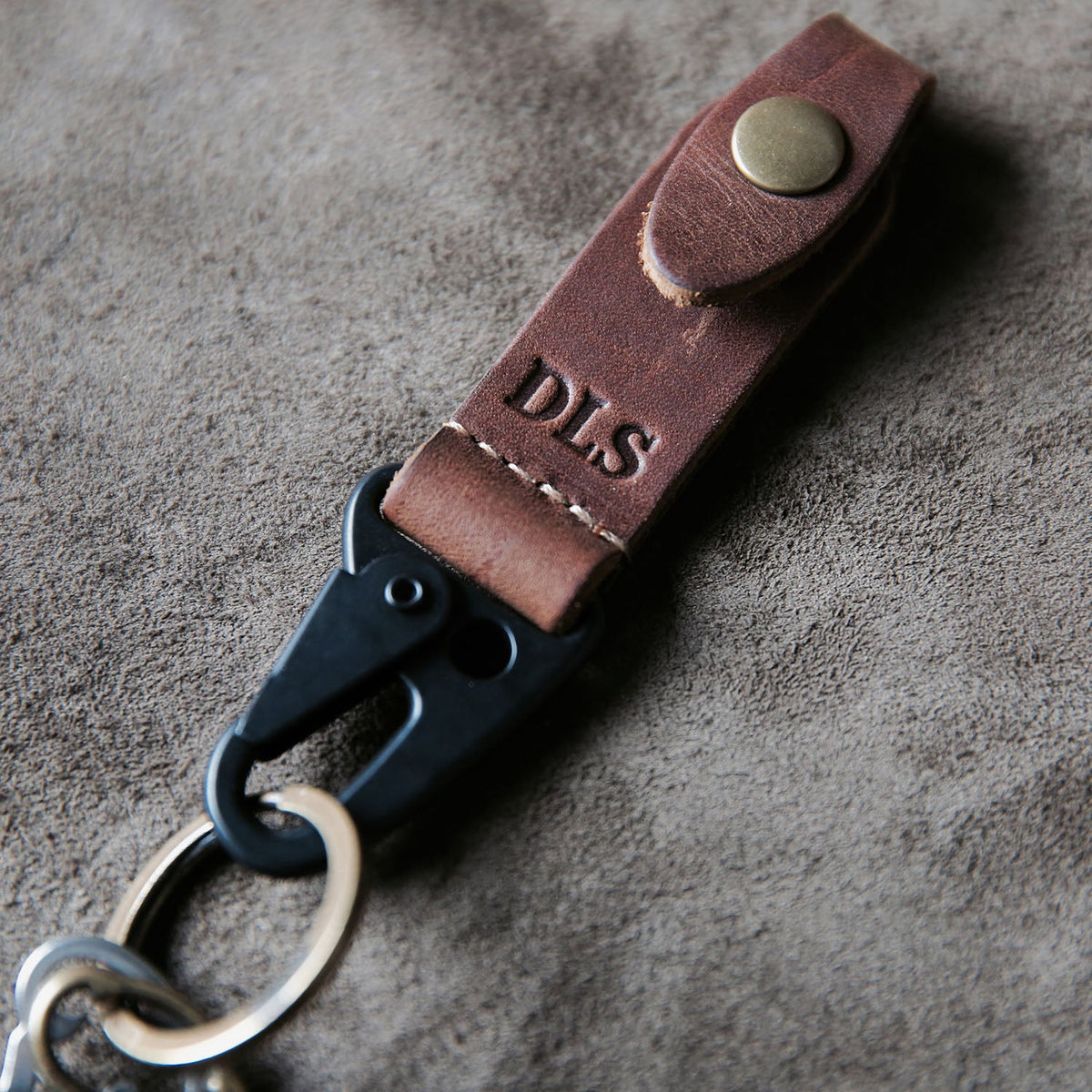 The Henry Fine Leather Keychain - Holtz Leather