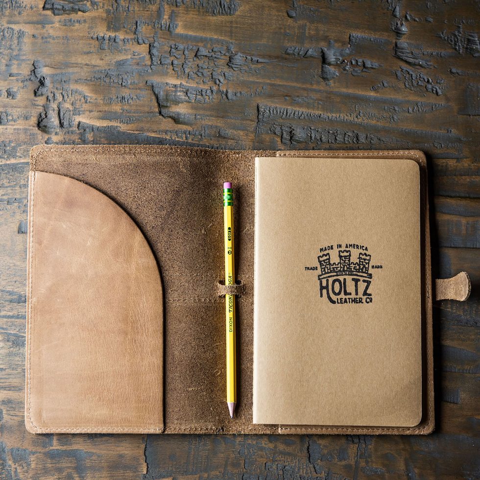 The Inventor Personalized Fine Leather A5 Moleskine Journal Diary - Holtz Leather