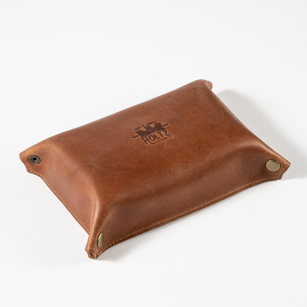 The Jetsetter - Personalized Full - Grain Leather Travel Caddy - Holtz Leather