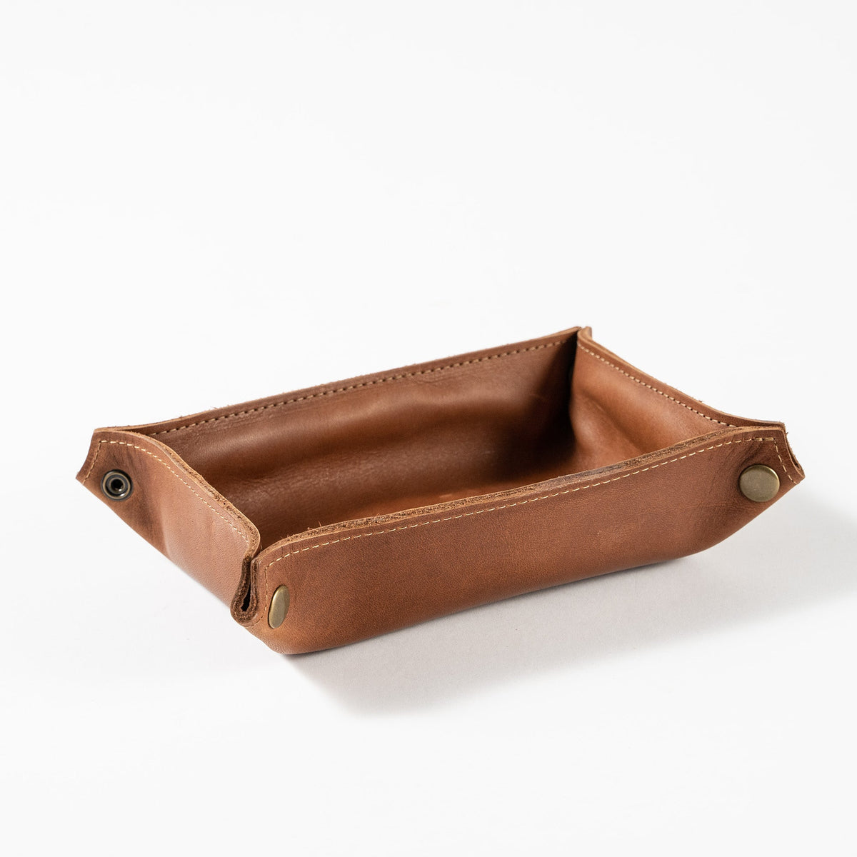 The Jetsetter - Personalized Full - Grain Leather Travel Caddy - Holtz Leather